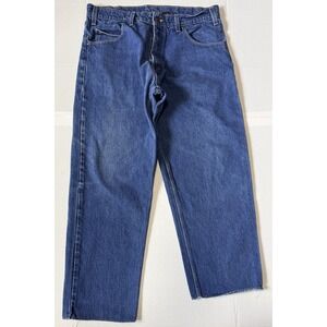 PRSN BLU - Men's Denim Jeans - Made USA - Carpenter Prison Blue- 38x29**